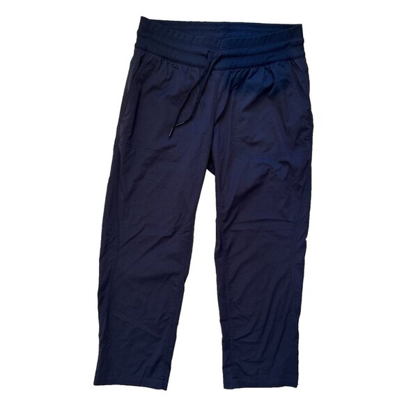 The North Face Women’s Aphrodite 2.0 Capri Pants Stretch Highking Navy blue SM - Picture 1 of 12
